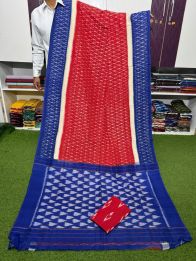 PSRGICTS5A30INCD37- Ikat cotton saree