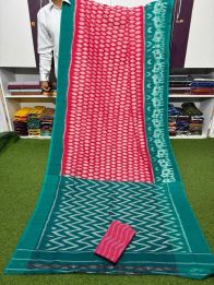 PSRGICTS5A30INCD40- Ikat cotton saree