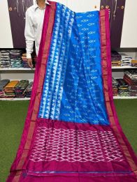 PSRGILWS5Y04XZCC10- light weight Ikat silk saree