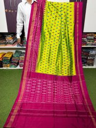 PSRGILWS5Y04XZCC46- light weight Ikat silk saree