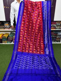 PSRGILWS5Y04XZCC47- light weight Ikat silk saree