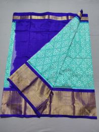 PSSIFSLG5Y03SZDC11- Free Size Ikat Silk Lehenga