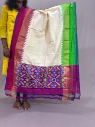 PSSIISDP5Y03ECDC19- Ikat Silk dupatta