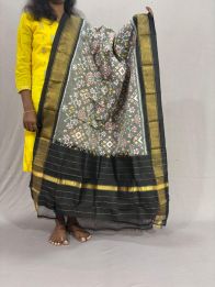 PSSIISDP5Y03ECDC27- Ikat Silk dupatta