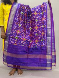 PSSIISDP5Y03ECDC31- Ikat Silk dupatta