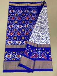 PUSNIDSS5A09NDCD11- Ikat silk saree