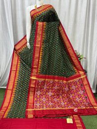 PASKIDSS5Y03BECD03- Ikat silk saree