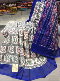 PGMRIDSS5Y02BXCC04- Ikat silk saree