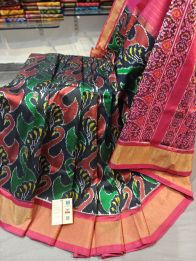 PGMRIDSS5Y02BXCC09- Ikat silk saree