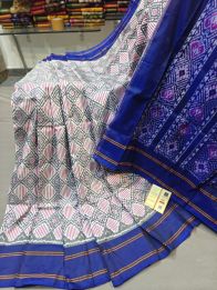 PGMRIDSS5Y02BXCC15- Ikat silk saree