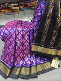 PGMRIDSS5Y02BXCC18- Ikat silk saree