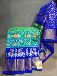 PGMRIDSS5Y06BBDC04- Ikat silk saree