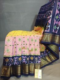 PGMRIDSS5Y06BBDC13- Ikat silk saree