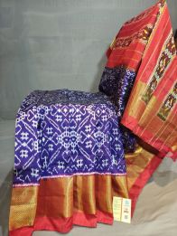 PGMRIDSS5Y06BBDC20- Ikat silk saree