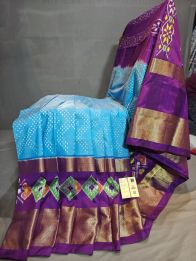 PGMRIDSS5Y06BBDC22- Ikat silk saree