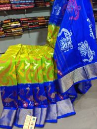 PGMRIDSS5Y06BICD07- Ikat silk saree