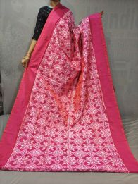 PGMRIDSS5Y06NIDC04- Ikat silk saree