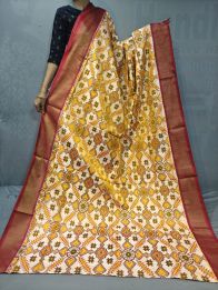 PGMRIDSS5Y06NIDC10- Ikat silk saree