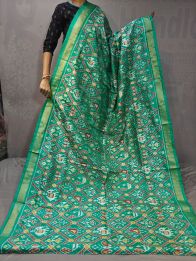 PGMRIDSS5Y06NIDC12- Ikat silk saree