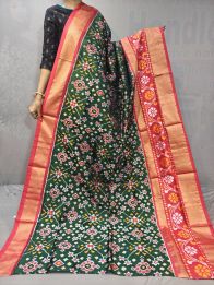 PGMRIDSS5Y06NIDC13- Ikat silk saree