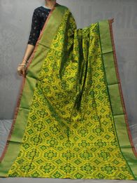 PGMRIDSS5Y06NIDC14- Ikat silk saree