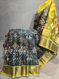 PGMRISCS5Y08EDDC02- Ikat Sico saree