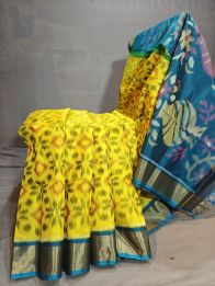PGMRISCS5Y08EDDC10- Ikat Sico saree