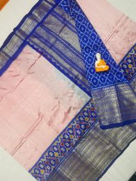 PGMRKBRS5Y06FSDC14- Kanchi border Ikat silk saree