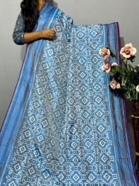 PKISIDSS5A30BECC43- Ikat silk saree