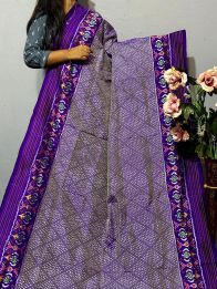 PKISIDSS5A30BECC45- Ikat silk saree