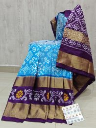 PSHLIDSS5Y04NCDD08- Ikat silk saree