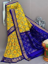 PSNTIDSS5Y03NDCD22- Ikat silk saree
