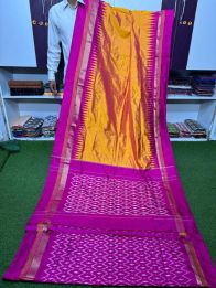 PSRGILWS5Y06XZDC09- light weight Ikat silk saree