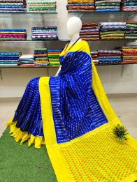 PSRHIDSS5Y05BZCD01- Ikat silk saree