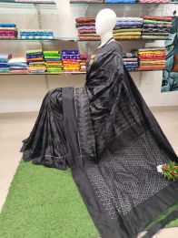 PSRHIDSS5Y06BCCD10- Ikat silk saree