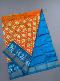 PSSIMSLG5Y06EEDC05- Medium Size Ikat Silk Lehenga