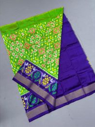 PSSIMSLG5Y06EEDC15- Medium Size Ikat Silk Lehenga