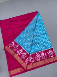 PSSIMSLG5Y06EEDC17- Medium Size Ikat Silk Lehenga