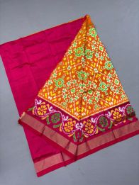 PSSIMSLG5Y06EEDC20- Medium Size Ikat Silk Lehenga
