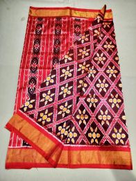 PUSNIDSS5Y06NCCD05- Ikat silk saree