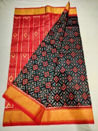 PUSNIDSS5Y06NCCD08- Ikat silk saree