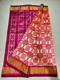 PUSNIDSS5Y06NCCD11- Ikat silk saree