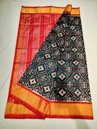 PUSNIDSS5Y06NCCD16- Ikat silk saree