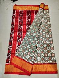 PUSNIDSS5Y06NCCD17- Ikat silk saree