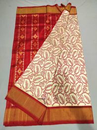 PUSNIDSS5Y06NCCD21- Ikat silk saree
