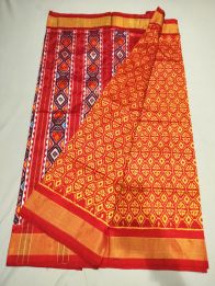 PUSNIDSS5Y06NCCD27- Ikat silk saree