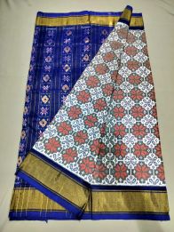 PUSNIDSS5Y06NCCD29- Ikat silk saree