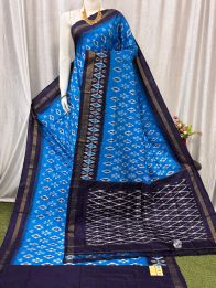 PASKILWS5Y10XEDC01- light weight Ikat silk saree