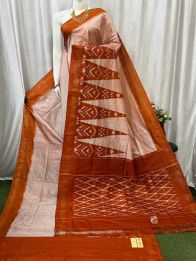 PASKILWS5Y10XEDC20- light weight Ikat silk saree