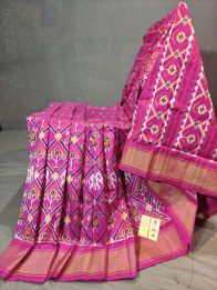 PGMRIDSS5Y09NICD09- Ikat silk saree